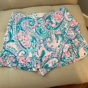 Lilly Pulitzer Skort. Size 10. Worn once.